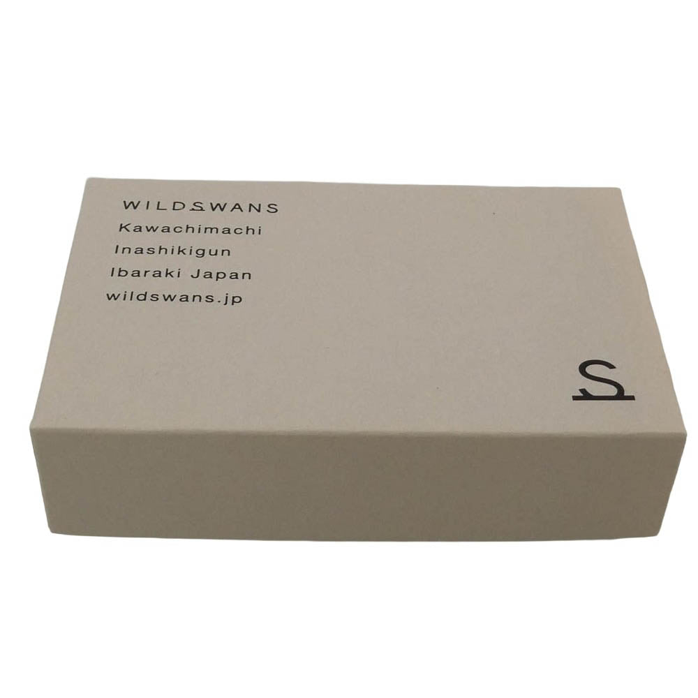 WILDSWANS ワイルドスワンズ SP-PALMV2-HC-EEB タイガースブラザーズ別注 PALM-V2 パーム ダークコニャック シェルコードバン 型押しイングリッシュブライドル コンパクトウォレット 財布 ブラウン系【中古】