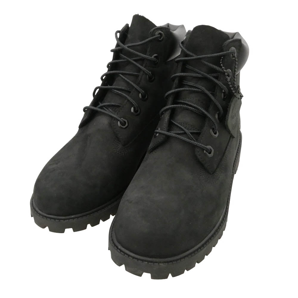 Timberland ティンバーランド 12907 6INCH WATERPROOF BOOTS ウォータープルーフ ブーツ ブラック系 23.5cm【中古】