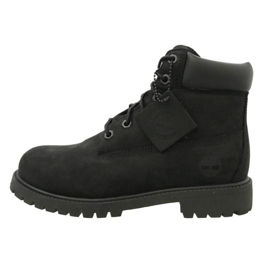 Timberland ティンバーランド 12907 6INCH WATERPROOF BOOTS ウォータープルーフ ブーツ ブラック系 23.5cm【中古】