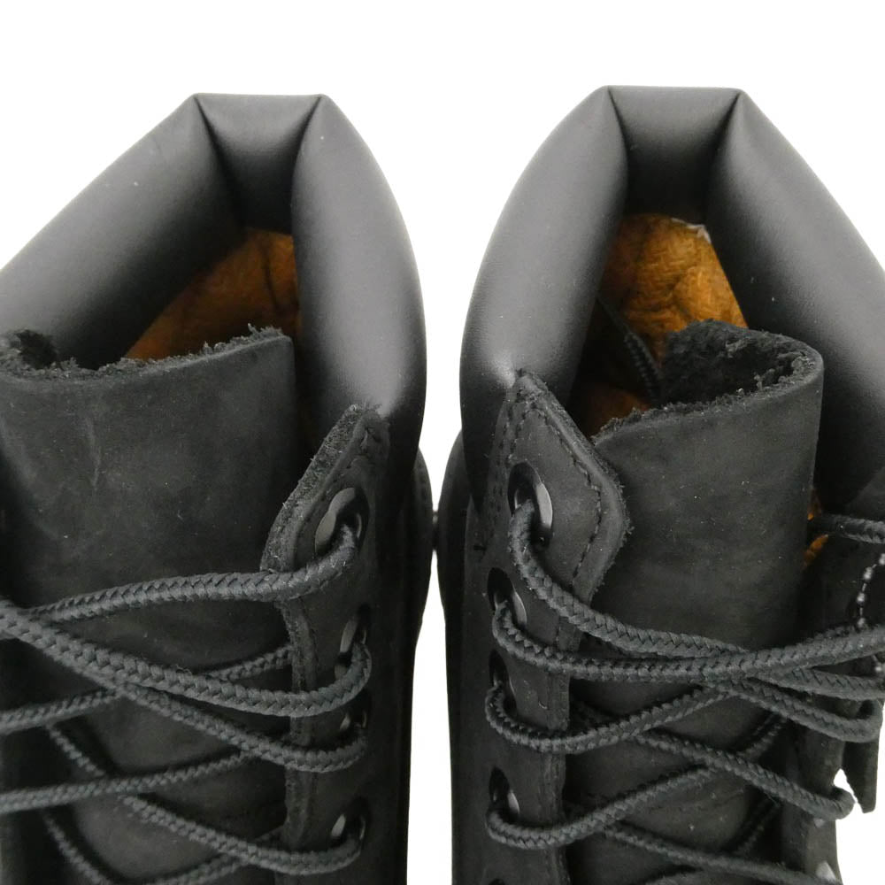 Timberland ティンバーランド 12907 6INCH WATERPROOF BOOTS ウォータープルーフ ブーツ ブラック系 23.5cm【中古】