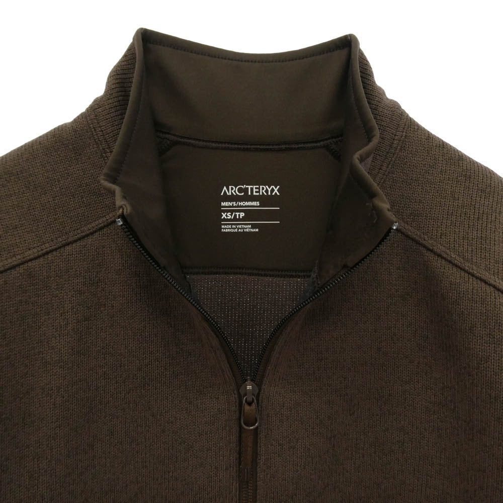 ARC'TERYX アークテリクス 29673 22年製 Covert Cardigan Mens コバート カーディガン メンズ フリースジャケット ブラウン系 XS【極上美品】【中古】