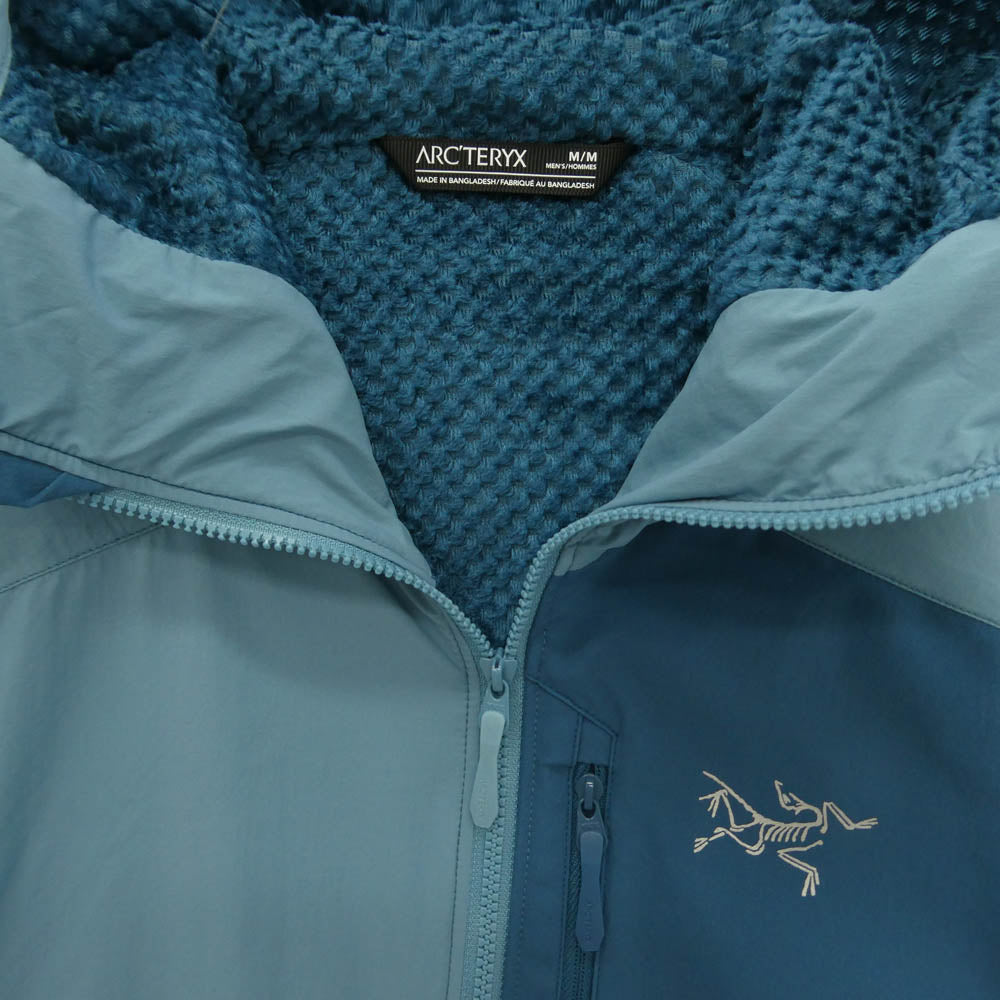 ARC'TERYX アークテリクス X000006908 22年製 Proton Lightweight Hoody Mens プロトン ライトウェイト フーディー メンズ ジャケット ライトブルー系 M【美品】【中古】