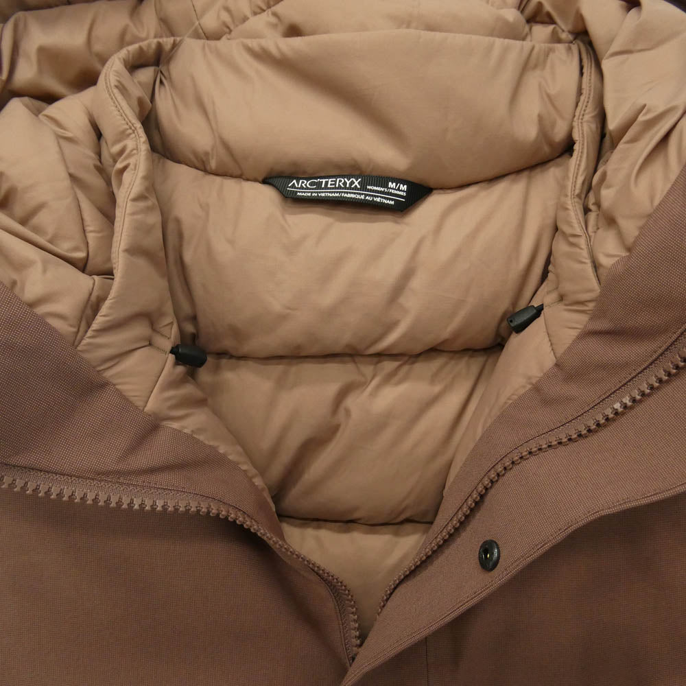 ARC'TERYX アークテリクス 29652 22年製 Patera Parka Womens パテラパーカ ダウンジャケット ウィメンズ ライトブラウン系 M【極上美品】【中古】