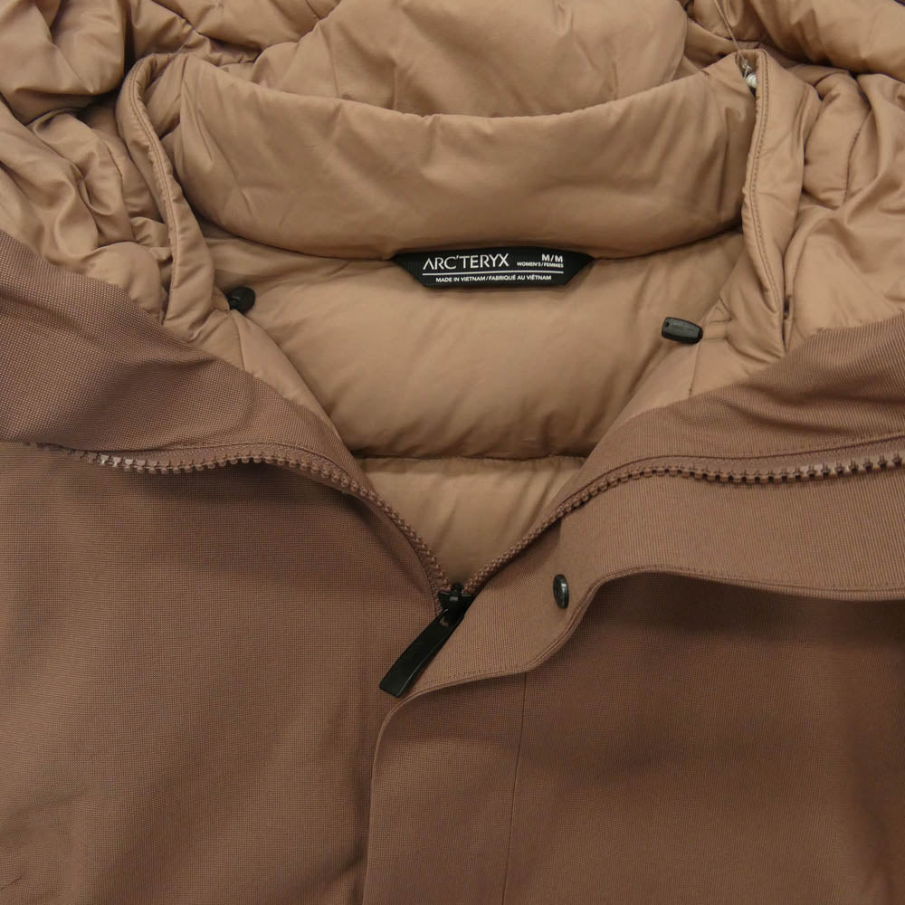 ARC'TERYX アークテリクス 29652 22年製 Patera Parka Womens パテラパーカ ダウンジャケット ウィメンズ ライトブラウン系 M【極上美品】【中古】