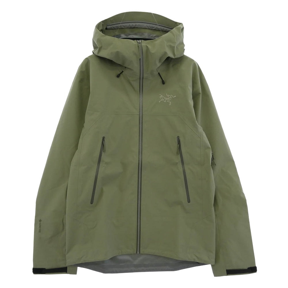 ARC'TERYX アークテリクス X000007725 23年製 Beta Lightweight Jacket Mens ベータ ライトウェイト ジャケット メンズ カーキ系 S【極上美品】【中古】