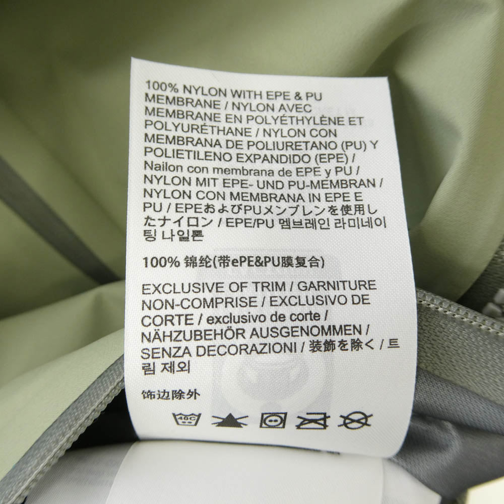 ARC'TERYX アークテリクス X000007725 23年製 Beta Lightweight Jacket Mens ベータ ライトウェイト ジャケット メンズ カーキ系 S【極上美品】【中古】
