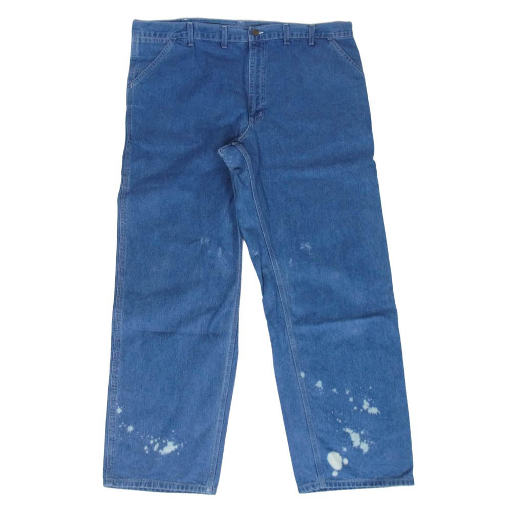 Carhartt カーハート 90s USA製 デニム カーペンター パンツ インディゴブルー系 44X32【中古】