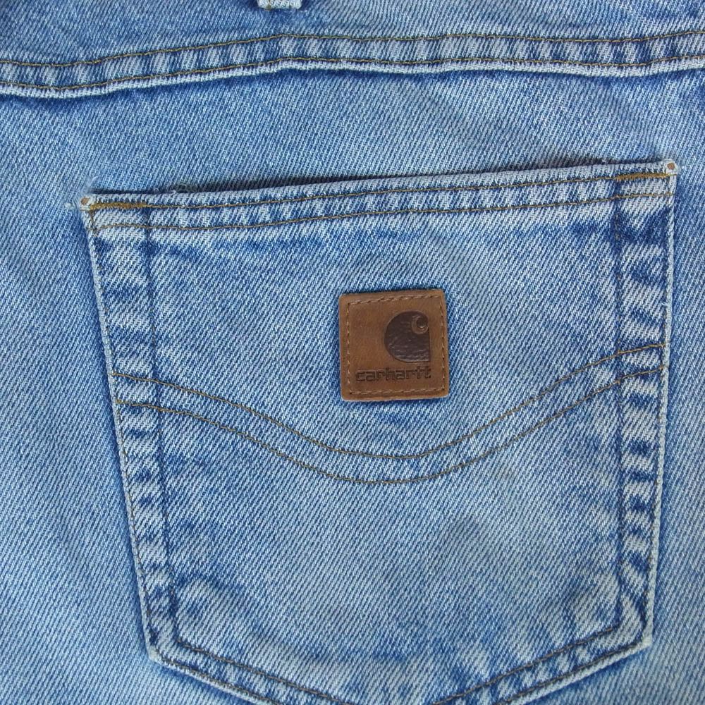 Carhartt カーハート 90s メキシコ製 デニム パンツ インディゴブルー系 44X32【中古】