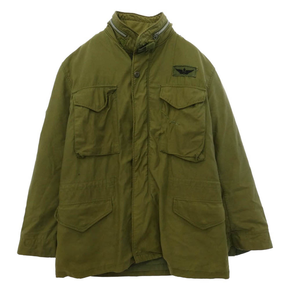 ヴィンテージ 60s U.S. ARMY 米軍 実物 M-65 2nd フィールド ジャケット ライナー付き 不明【中古】