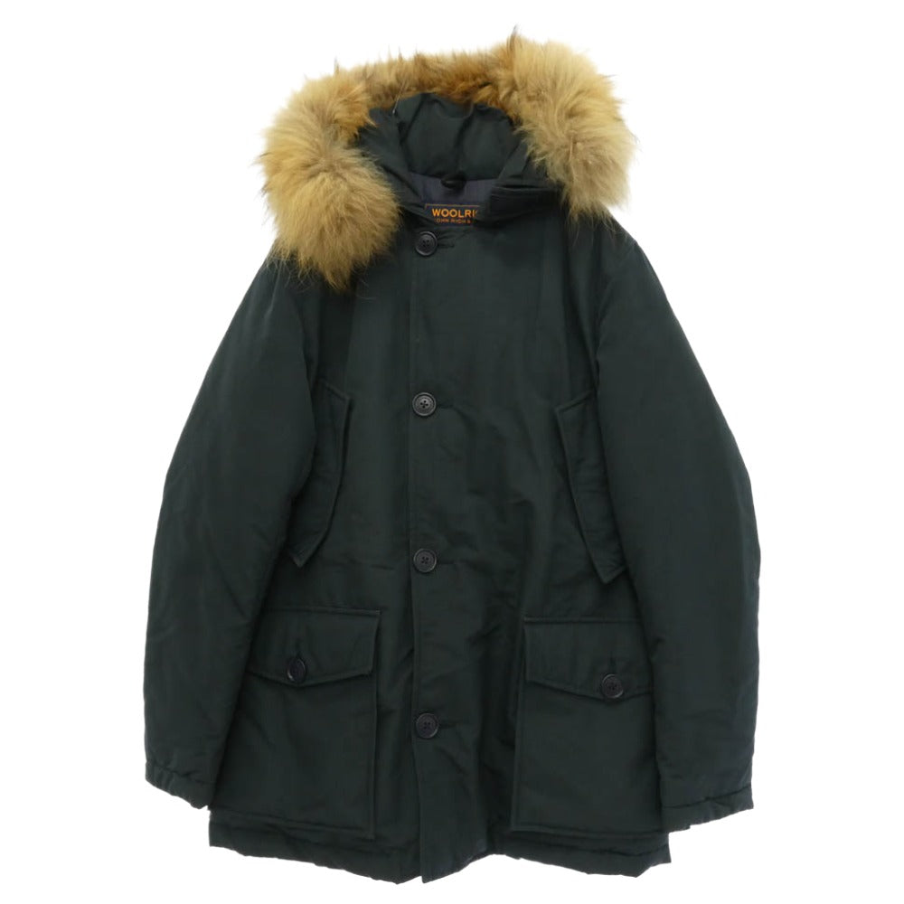 WOOLRICH ウールリッチ 1702064 Arctic Parka アークティック パーカ ダウン ジャケット ネイビー系 XS【中古】
