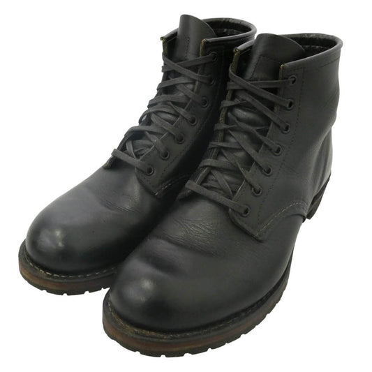 RED WING レッドウィング 9014 Beckman 6inch Boots ベックマン ワーク ブーツ ブラック系 26cm【中古】