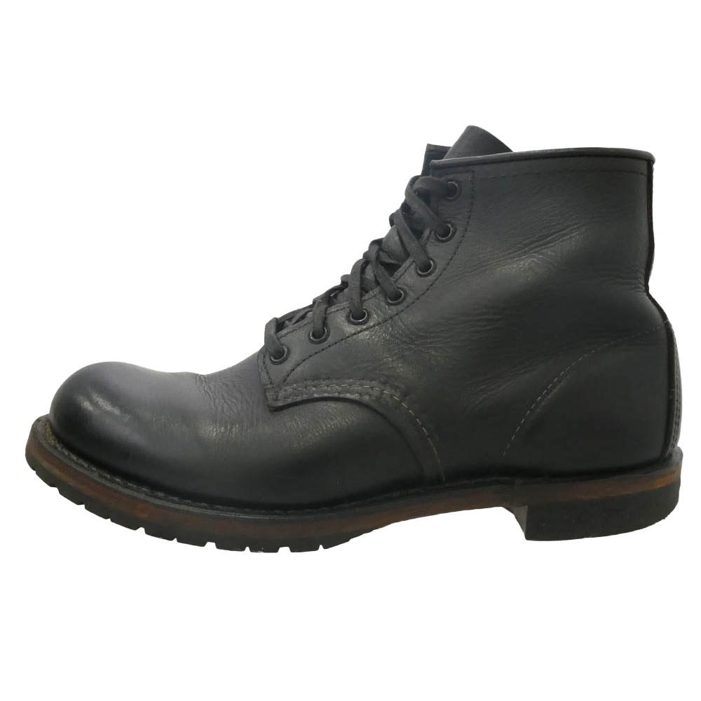 RED WING レッドウィング 9014 Beckman 6inch Boots ベックマン ワーク ブーツ ブラック系 26cm【中古】