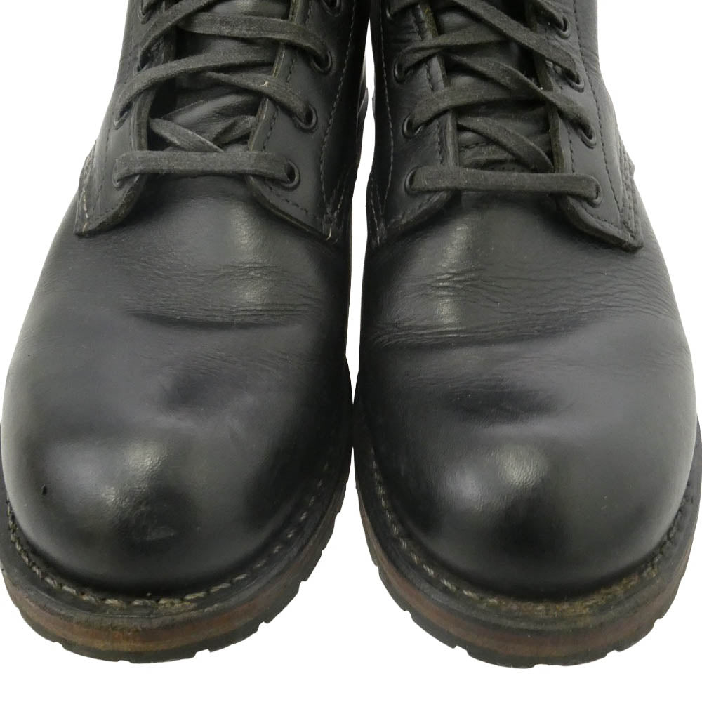 RED WING レッドウィング 9014 Beckman 6inch Boots ベックマン ワーク ブーツ ブラック系 26cm【中古】