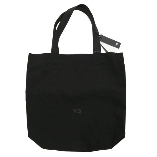 Y-3 Yohji Yamamoto ワイスリー ヨウジヤマモト KW5892 TOTE BAG ロゴプリント ナイロン トートバッグ ブラック系【極上美品】【中古】