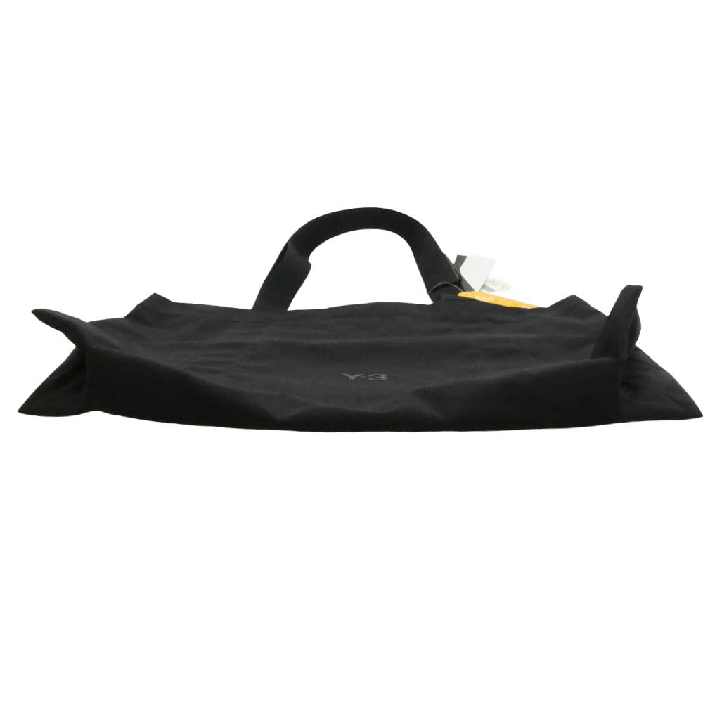 Y-3 Yohji Yamamoto ワイスリー ヨウジヤマモト KW5892 TOTE BAG ロゴプリント ナイロン トートバッグ ブラック系【極上美品】【中古】