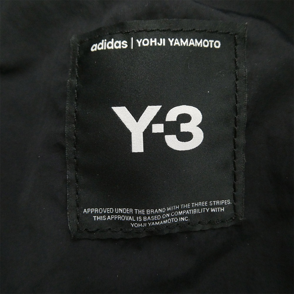 Y-3 Yohji Yamamoto ワイスリー ヨウジヤマモト IY4079 SHOULDER BAG ロゴプリント ナイロン ショルダーバッグ ブラック系【中古】