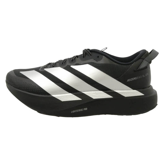 adidas アディダス KK2683 ADIZERO EVO SL ATR アディゼロ ランニングシューズ スニーカー ブラック系 シルバー系 27.5cm【極上美品】【中古】