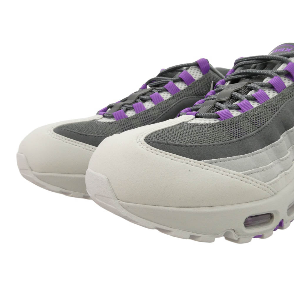 NIKE ナイキ HM4740-012 AIR MAX 95 BIG BUBBLE OG エアマックス ビッグバブル スニーカー フォトンダスト ブライトバイオレット マルチカラー系 28cm【極上美品】【中古】