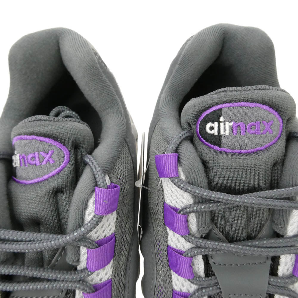 NIKE ナイキ HM4740-012 AIR MAX 95 BIG BUBBLE OG エアマックス ビッグバブル スニーカー フォトンダスト ブライトバイオレット マルチカラー系 28cm【極上美品】【中古】