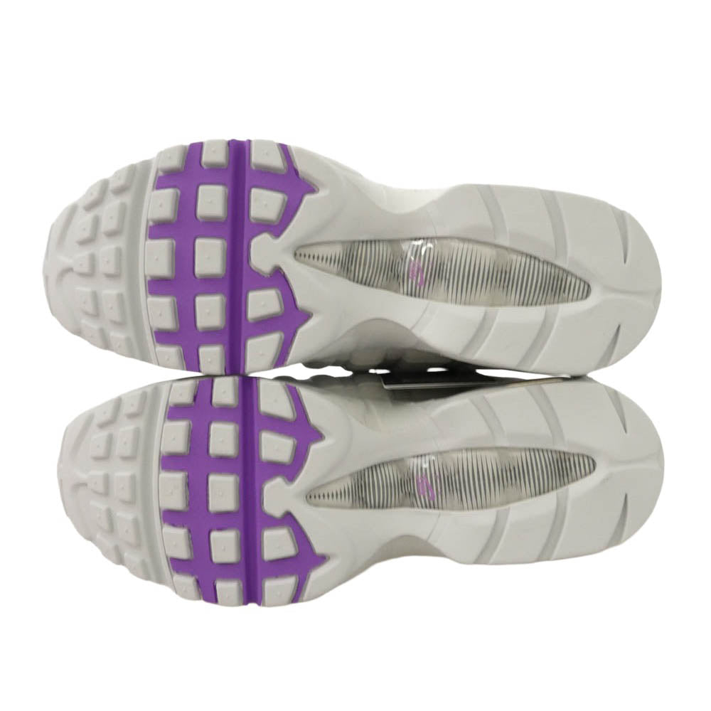 NIKE ナイキ HM4740-012 AIR MAX 95 BIG BUBBLE OG エアマックス ビッグバブル スニーカー フォトンダスト ブライトバイオレット マルチカラー系 28cm【極上美品】【中古】
