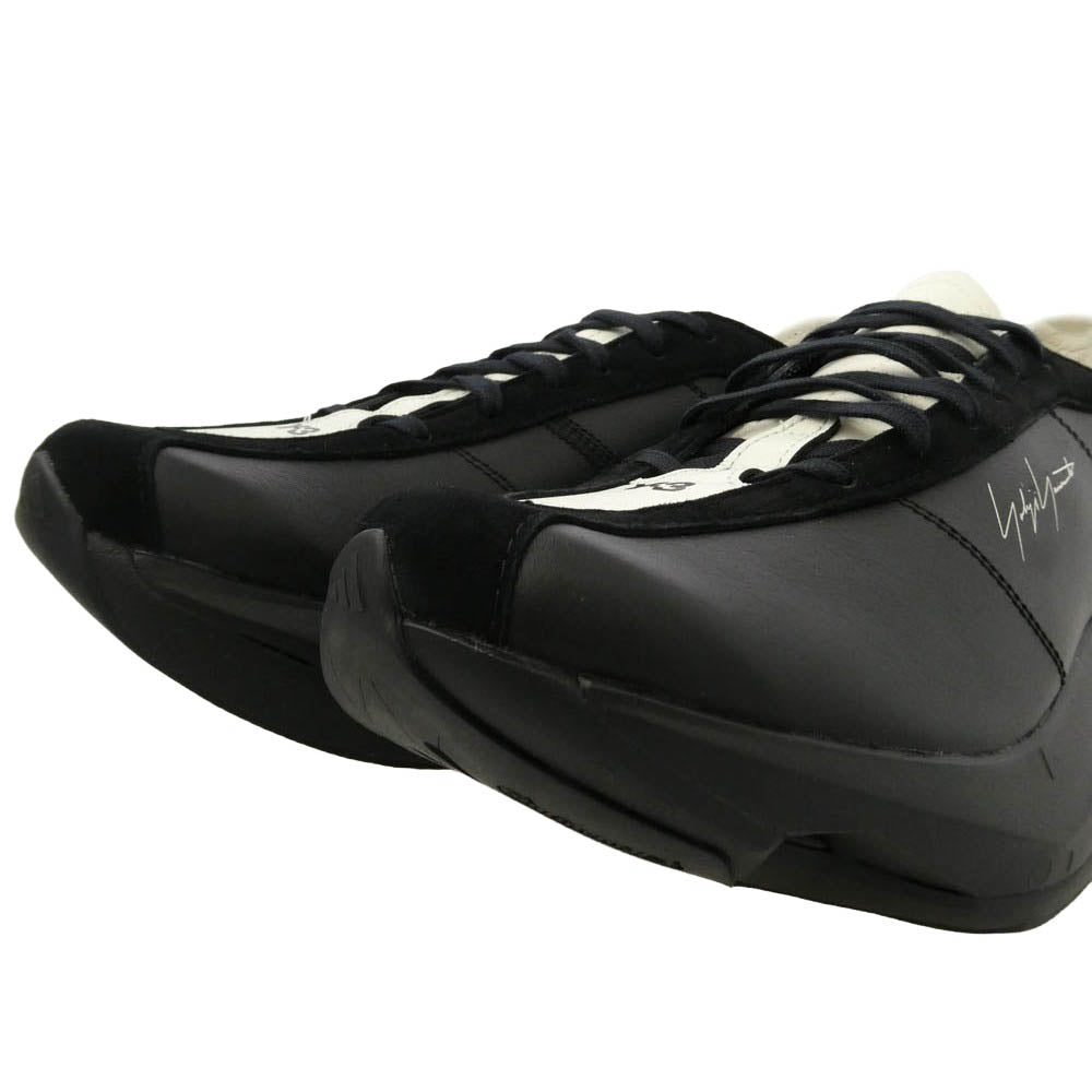 Y-3 Yohji Yamamoto ワイスリー ヨウジヤマモト KI0867 ADIOS PRO 3.0 LX アディオス ランニングシューズ ローカット スニーカー ブラック系 ホワイト系 27.5cm【美品】【中古】