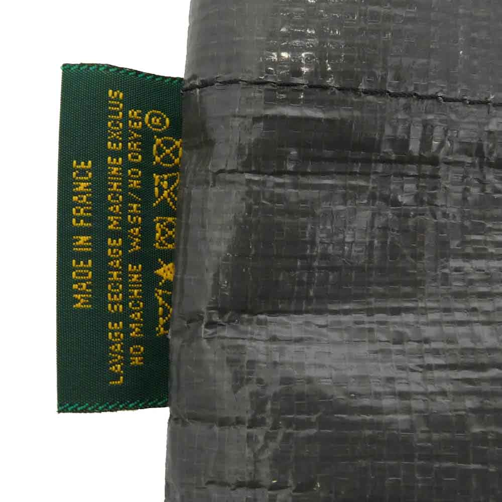 Herve Chapelier エルベ・シャプリエ 2012PP 舟形トート マルシェ トート バッグ M ノワール × ノワール グレー系【中古】