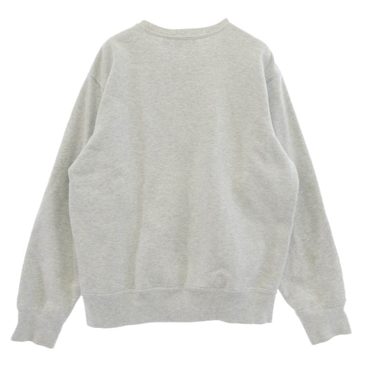 Supreme シュプリーム 19AW Breed Crewneck ロゴ プリント スウェット グレー系 S【中古】