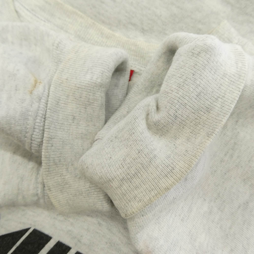 Supreme シュプリーム 19AW Breed Crewneck ロゴ プリント スウェット グレー系 S【中古】