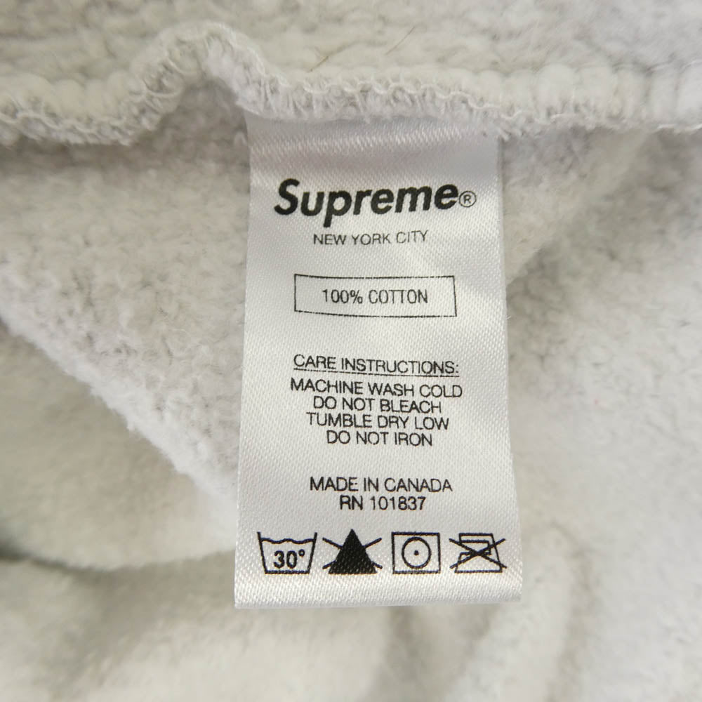 Supreme シュプリーム 19AW Breed Crewneck ロゴ プリント スウェット グレー系 S【中古】