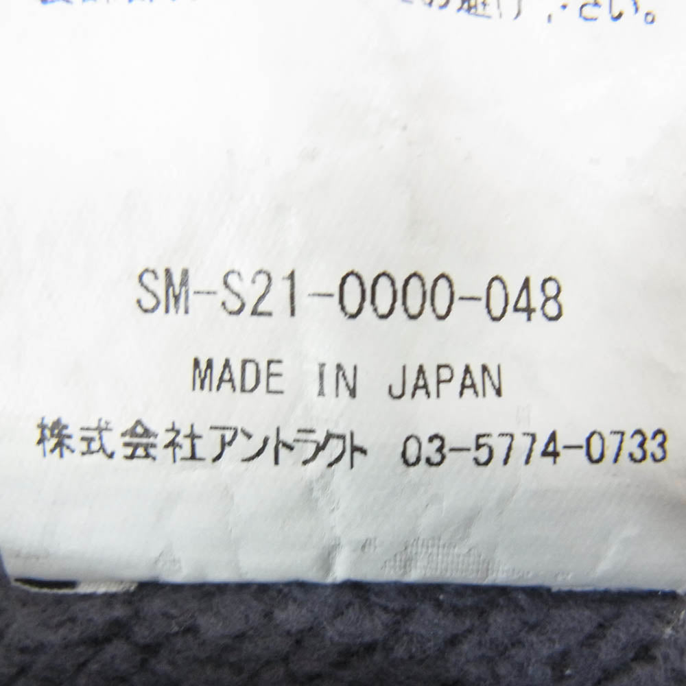 SAINT MICHAEL セントマイケル 21SS SM-S21-0000-048 SM × DENIM TEARS デニムティアーズ CREW SWEATSHIRT プリント スウェット トレーナー グレー系 S【中古】