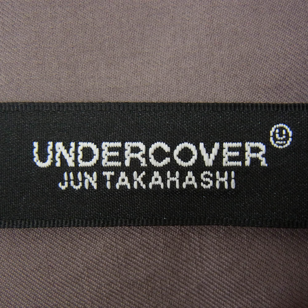 UNDERCOVER アンダーカバー 21SS UC1A4404 ビエラ ワイヤー 刺繍 ウエスタン 長袖 ロングスリーブ シャツ グレー系 2【中古】