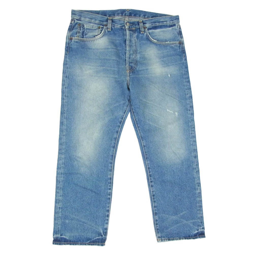 ACNE STUDIOS アクネストゥディオズ B00149 Vintage Blue ダメージ加工 リラックスフィット デニム パンツ ジーンズ インディゴブルー系 32【美品】【中古】