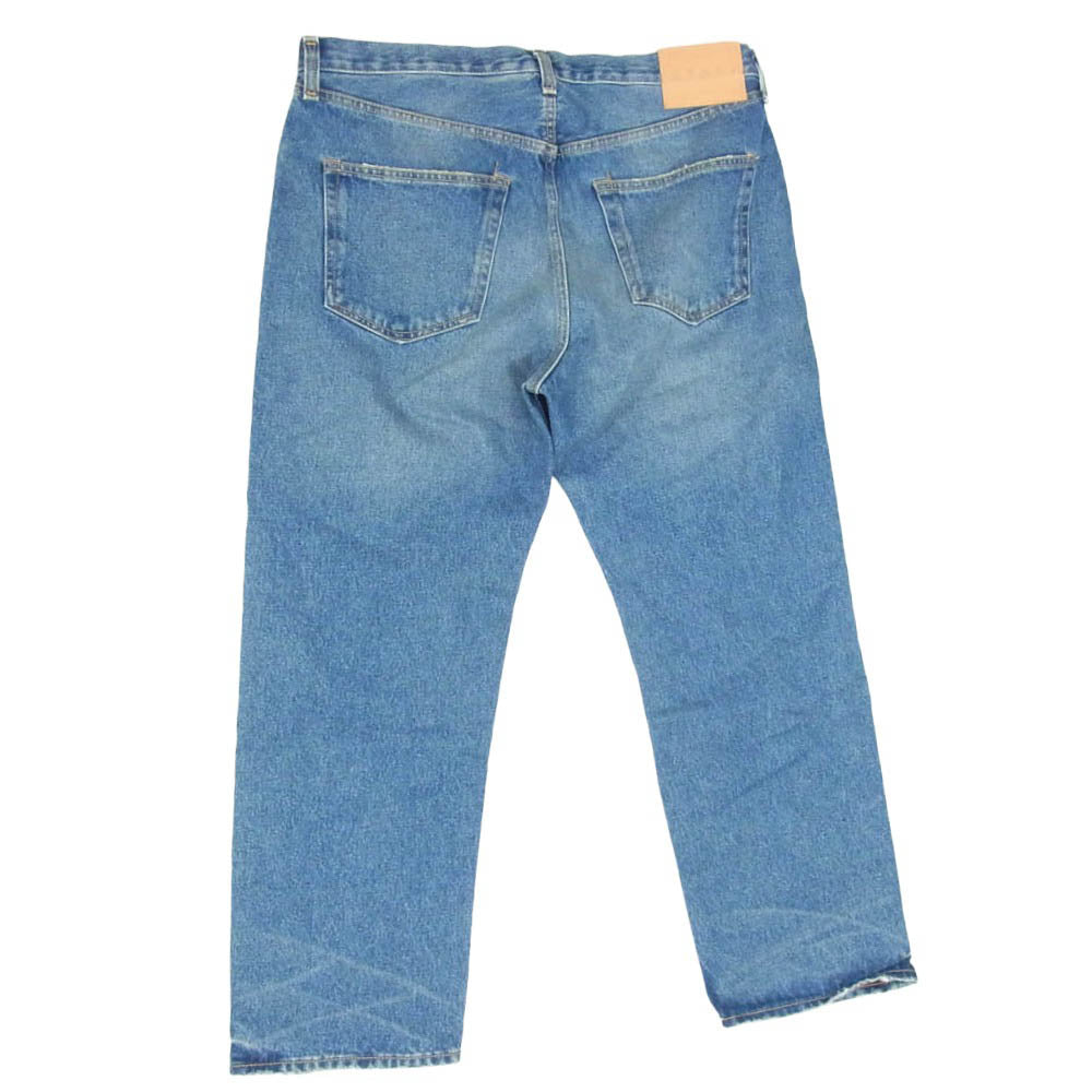 ACNE STUDIOS アクネストゥディオズ B00149 Vintage Blue ダメージ加工 リラックスフィット デニム パンツ ジーンズ インディゴブルー系 32【美品】【中古】