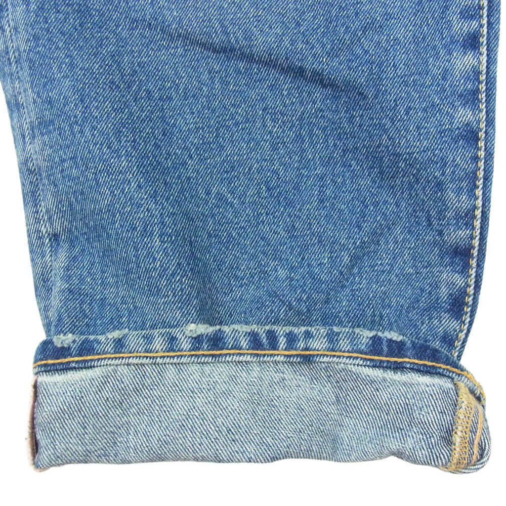 ACNE STUDIOS アクネストゥディオズ B00149 Vintage Blue ダメージ加工 リラックスフィット デニム パンツ ジーンズ インディゴブルー系 32【美品】【中古】