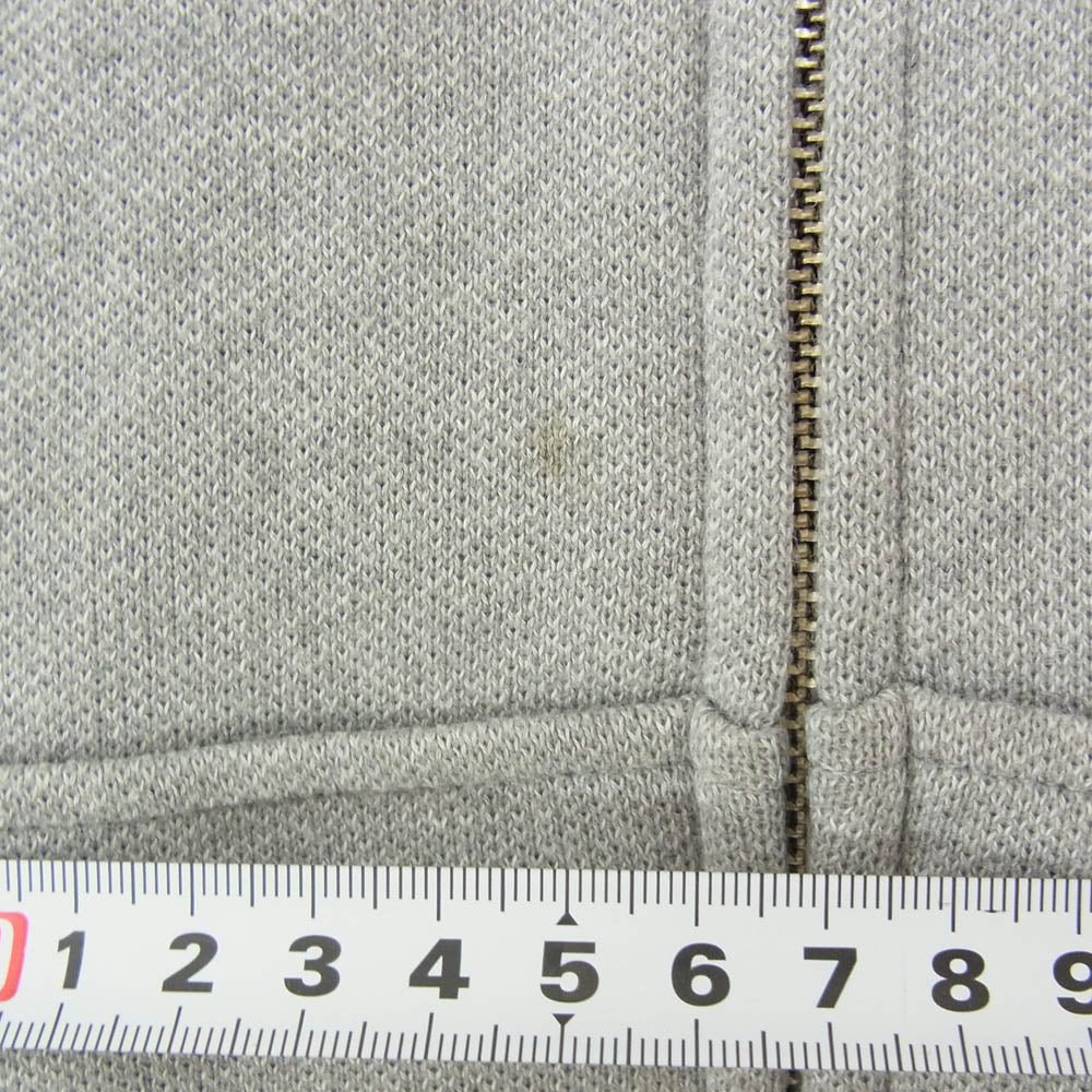 snowpeak スノーピーク 19SS SW-19SU204 フルジップ コットン 無地 スウェット パーカー グレー系 M【中古】