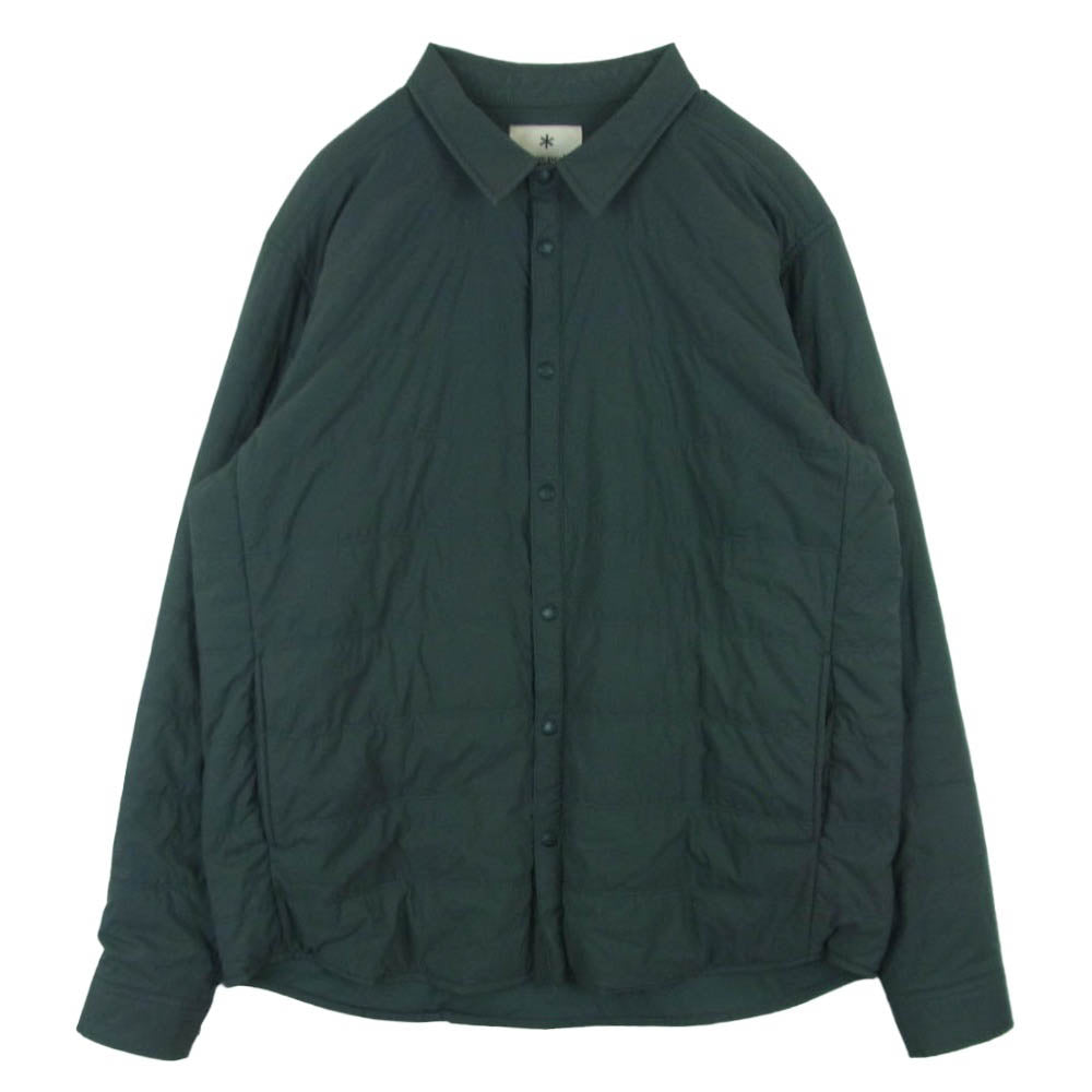 snowpeak スノーピーク 22AW SW-22AU002 Flexible Insulated Shirt フレキシブル インサレーション 中綿 シャツ グレー系 L【中古】