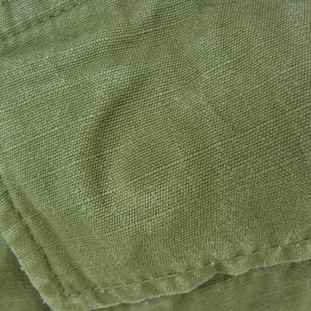 ヴィンテージ DSA-100-70-C-0155 70s U.S.ARMY 米軍 Jungle Fatigue Jacket ジャングルファティーグ ジャケット カーキ系 S【中古】