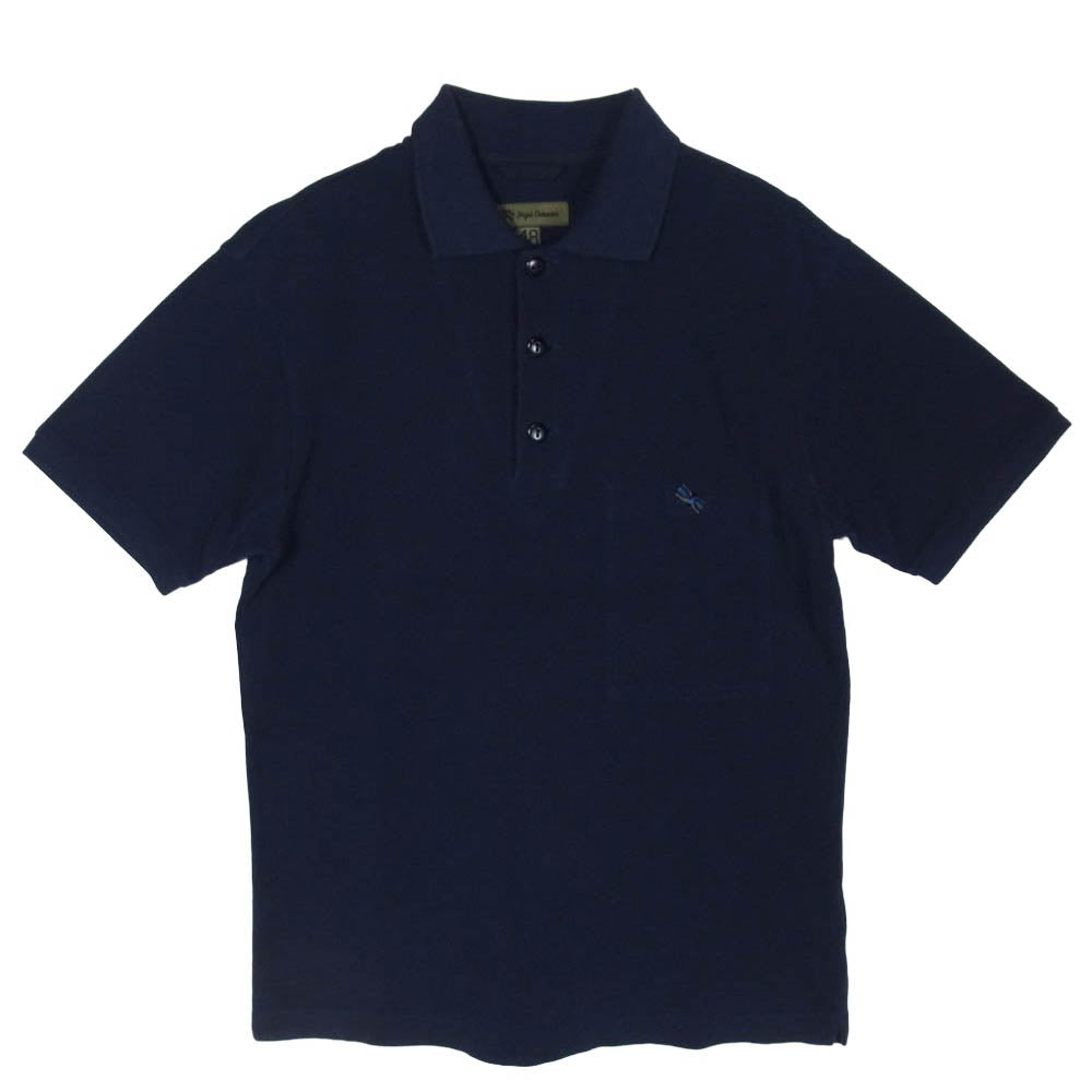 Nigel Cabourn ナイジェルケーボン 8030021611 S/S POLO SHIRT 半袖 ポロシャツ ダークネイビー系 48【中古】