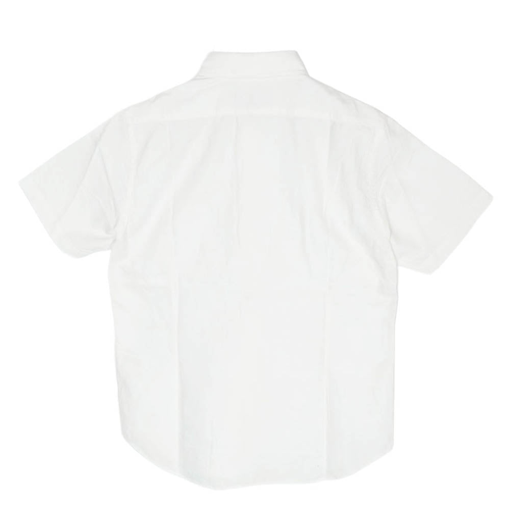 Nigel Cabourn ナイジェルケーボン 8090011202 BRITISH OFFICERS SH S/S ブリティッシュ オフィサーズ 半袖 シャツ ホワイト系 48【中古】