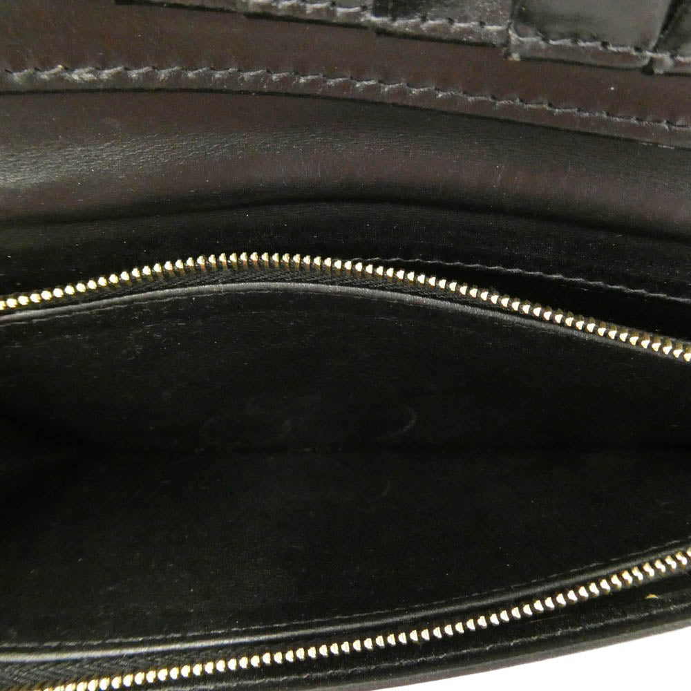 WHITE HOUSE COX ホワイトハウスコックス S9697 BRIDLE レザー ロングウォレット 長財布 ブラック系【中古】