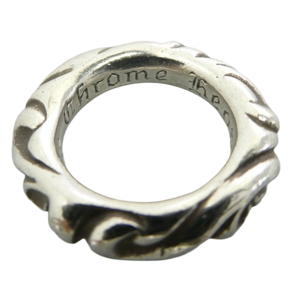 CHROME HEARTS クロムハーツ（原本無） SCRL BND スクロールバンドリング シルバー系 約6号【中古】