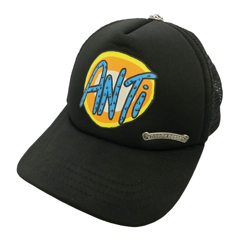 CHROME HEARTS クロムハーツ（原本無） MATTYBOY マッティボーイ PPO ANTI TRUCKER CAP アンチプリント トラッカーキャップ ブラック系 53-60【中古】