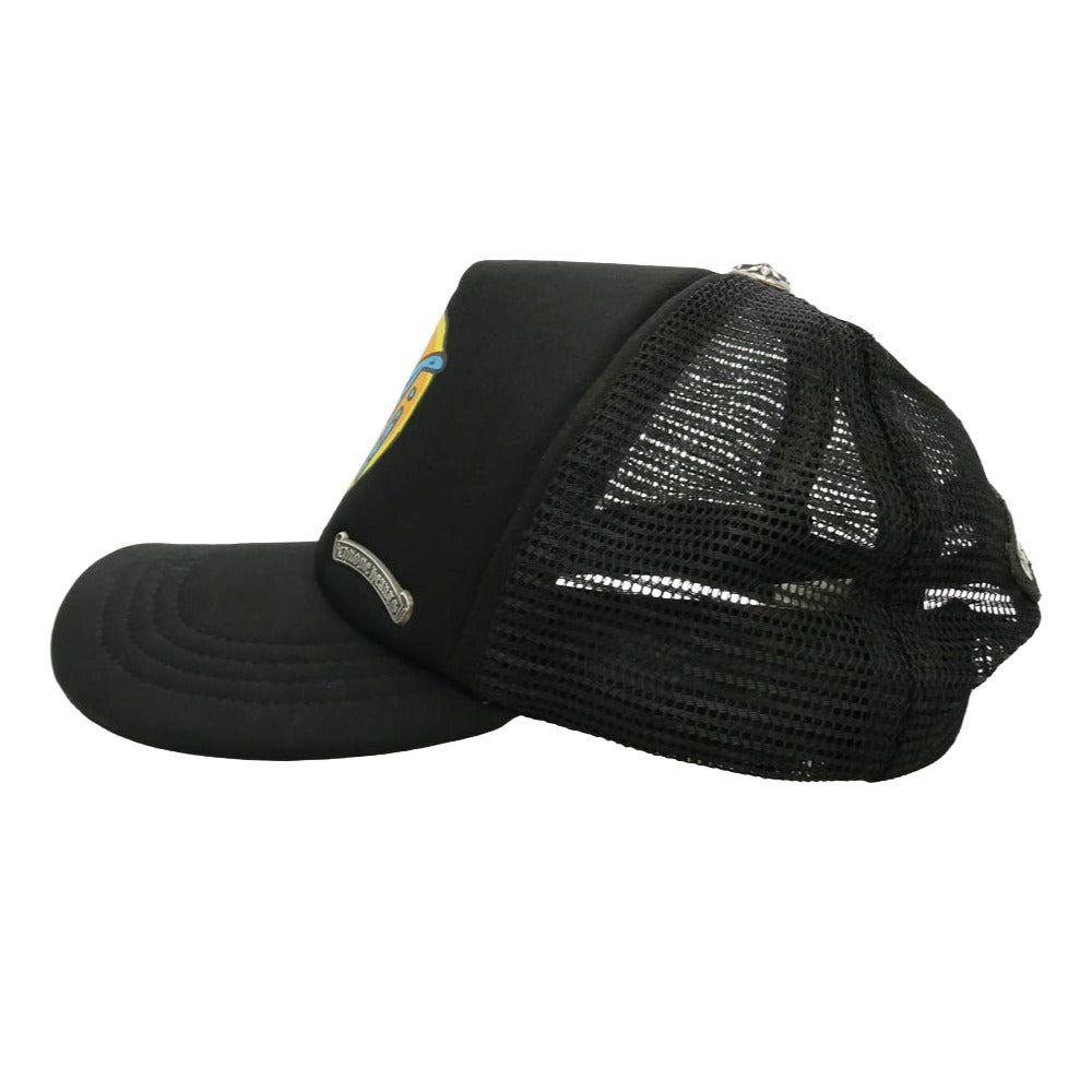 CHROME HEARTS クロムハーツ（原本無） MATTYBOY マッティボーイ PPO ANTI TRUCKER CAP アンチプリント トラッカーキャップ ブラック系 53-60【中古】