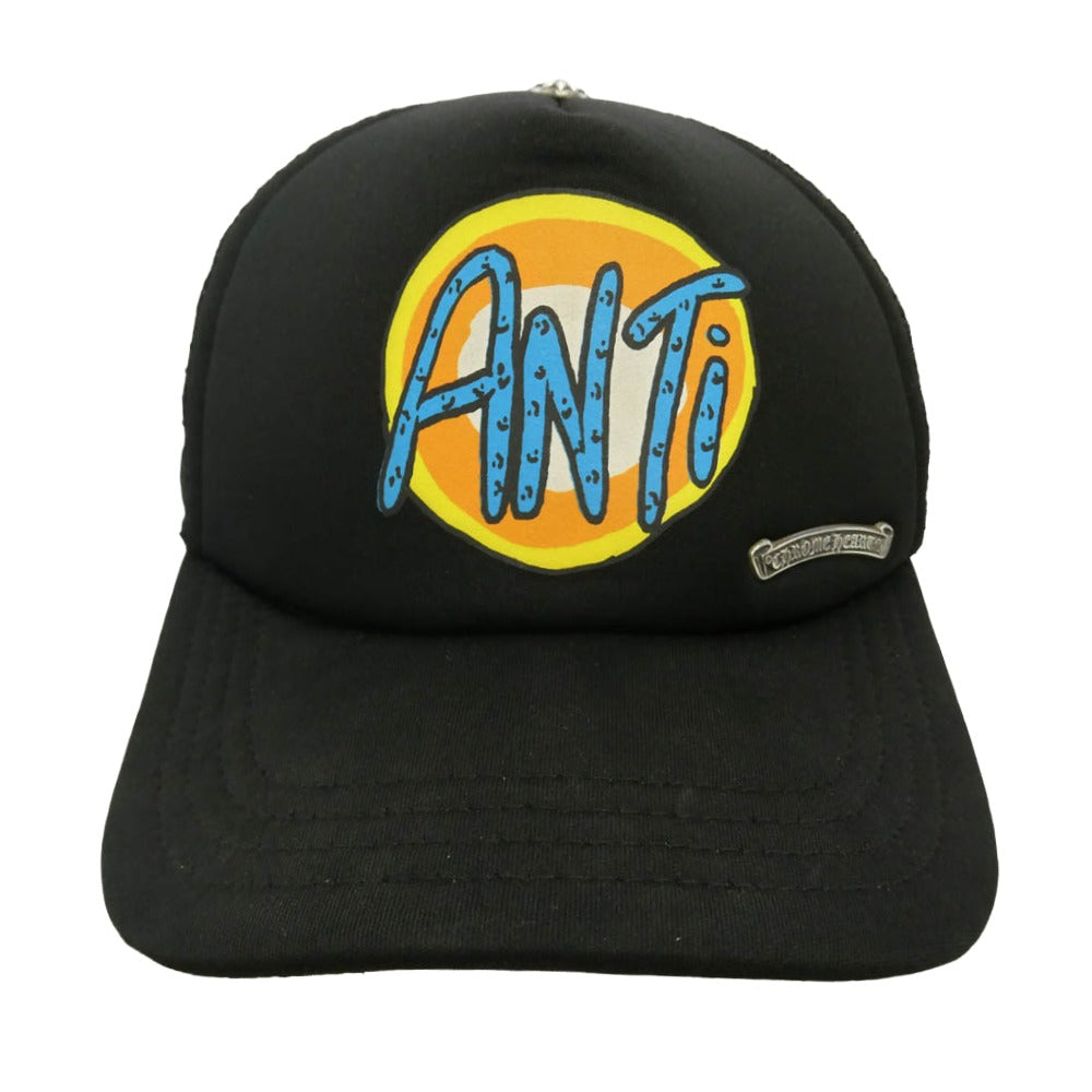 CHROME HEARTS クロムハーツ（原本無） MATTYBOY マッティボーイ PPO ANTI TRUCKER CAP アンチプリント トラッカーキャップ ブラック系 53-60【中古】
