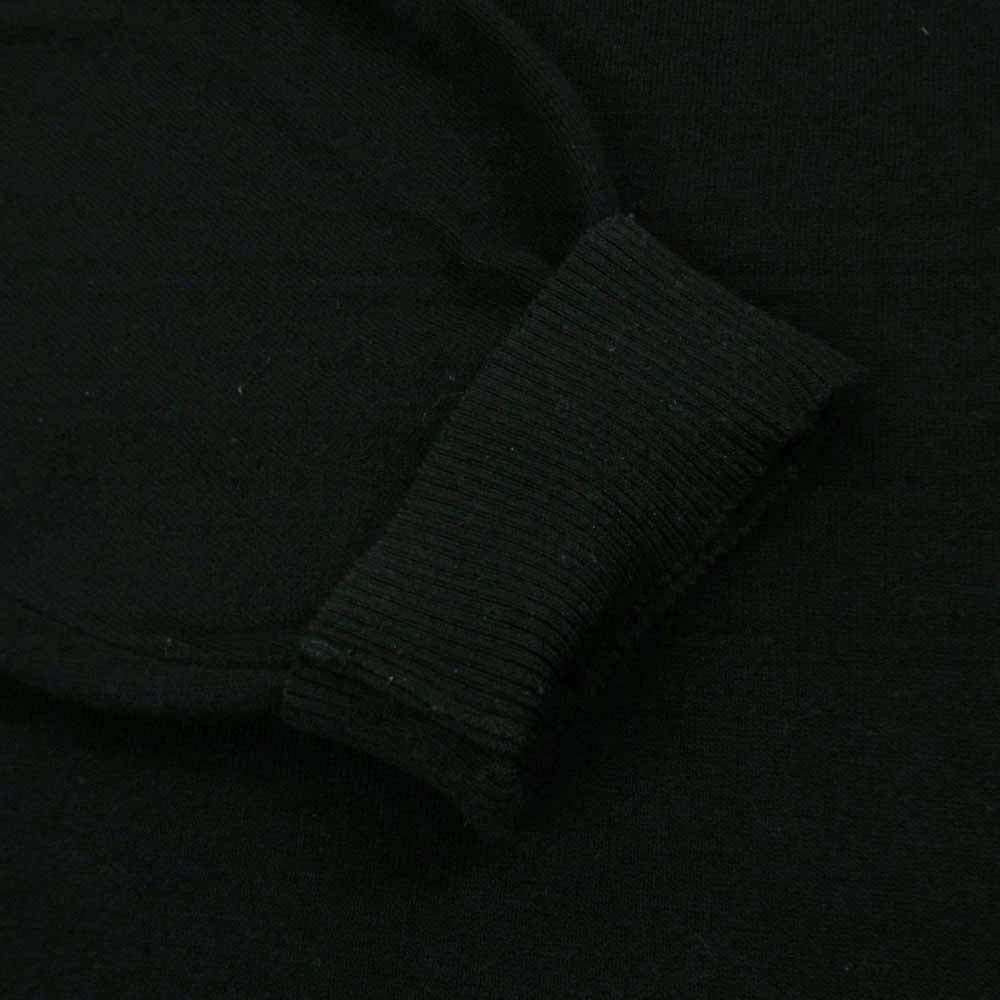 ATON エイトン KRAGGM0113 NUBUCK SILK COTTON V-NECK KNIT CARDIGAN ヌバック シルク コットン Vネック ニット カーディガン ブラック系 06【中古】