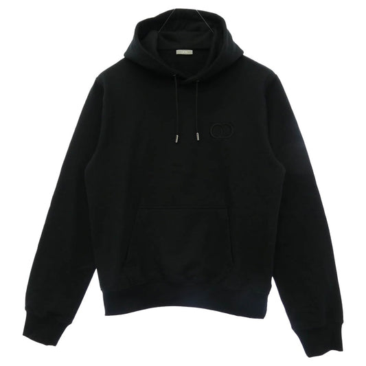 Dior ディオール 113J698A0531 イタリア製 CD Icon フード スウェットシャツ パーカー フーディー ブラック系 XL【中古】