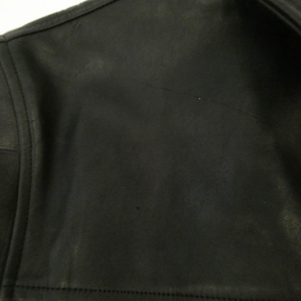SEQUEL シークエル CAR COAT レザー カーコート ジャケット ブラック系 XL【中古】