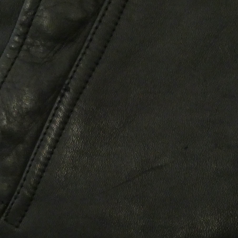 SEQUEL シークエル CAR COAT レザー カーコート ジャケット ブラック系 XL【中古】