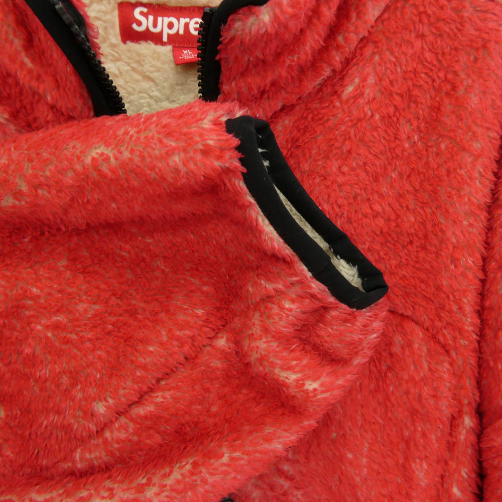 Supreme シュプリーム 24AW Kate Moss ケイト・モス Fleece Jacket フリースジャケット レッド系 XL【中古】