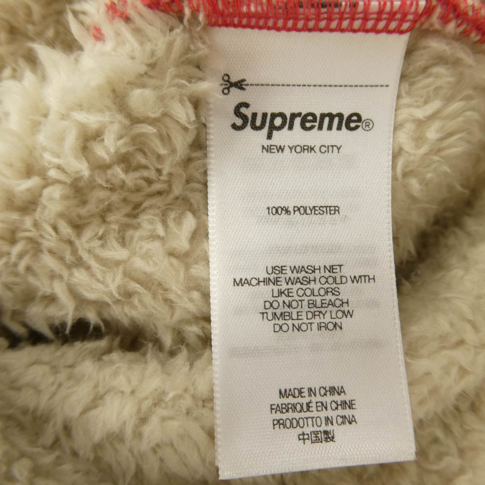 Supreme シュプリーム 24AW Kate Moss ケイト・モス Fleece Jacket フリースジャケット レッド系 XL【中古】